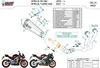 Marmitta completa Steel nera MIVV Delta race per APRILIA rs Anteprima dell’immagine prodotto 7