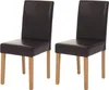 set di 2 sedie per sala da pranzo Sedia da cucina Littau ~ Anteprima dell’immagine prodotto 1