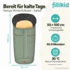 Fillikid Echtfell-Winterfußsack Nanga Exklusiv Produktbild-Vorschau 3