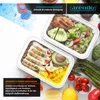 Arendo Frischhaltedose, 4er Set, Vorratsdosen, Lunchboxen, Produktbild-Vorschau 5
