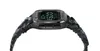 A digital watch with a camouflage strap is shown against a white background. Produktbild-Vorschau