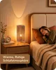 EDISHINE, lot de 2 lampes de chevet, abat-jour en corde de Voir les images du produit 6