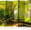 Paravento monofacciale Paesaggi 225x172 cm 5 pezzi giallo Anteprima dell’immagine prodotto 1
