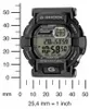 Herrenuhr Casio G-Shock GD-350-1ER Schwarz Produktbild-Vorschau 3