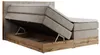 MKS MEBLE King Boxspringbett 180x200 mit Bettkasten Eiche, Produktbild-Vorschau 5