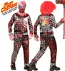 5-teiliges Horror Clown Sofortkostüm für Kinder mit Maske & Produktbild-Vorschau 2