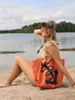 styleBREAKER XXL Strandtasche mit Anker Print | maritimer Produktbild-Vorschau 2