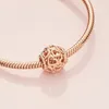 Pandora Charme Rose 780964, roodgoudkleurige hartvormige Productafbeelding-voorbeeld 18