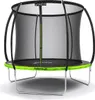 PREMIUM SCHWARZ JUST FUN GARTENTRAMPOLIN 2,44 m Produktbild-Vorschau 1