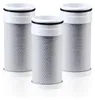 Three water filter cartridges arranged in a group. Anteprima dell’immagine prodotto