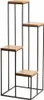 Howhomely Flower Stool Metal Black 110 cm - kvìtinový Náhled obrázku produktu 2