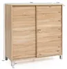 Schuhschrank WL5.713 Holz Sonoma 100x108x37,5 cm Ablage Produktbild-Vorschau 14