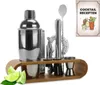 KitchenBrothers Cocktail Set - 11-teilig - Inkl. Cocktail Produktbild-Vorschau 1