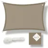 hanSe® Marken Sonnensegel 100% Polyester Rechteck 3,5x4,5 m Produktbild-Vorschau 1