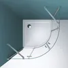Mai & Mai Viertelkreis-Dusche Klarglas-Duschkabine Produktbild-Vorschau 3