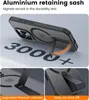A collage of images showcasing a phone case with a kickstand, highlighting its features and durability. Náhled obrázku produktu