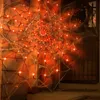 Spinnennetz Lichterkette LED Halloween Lichternetz 8 Produktbild-Vorschau 7