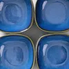 HOMLA Set OKINAWA quadratische Schalen dunkel blau 4 stk. Produktbild-Vorschau 4