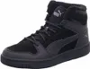 A black Puma high-top sneaker with fur lining. Produktbild-Vorschau