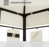 Ersatzdach für Metallpavillon 4x3m mit Leckageöffnung, Produktbild-Vorschau 2