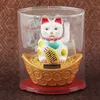Glückskatze - Maneki-neko - Winkekatze Solar - ovaler Produktbild-Vorschau 8