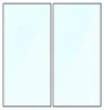 2x Gehärtetes Glas für Galaxy S24 Ultra, Bizon Glass Edge Produktbild-Vorschau 4