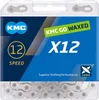 KMC Schaltungskette X12 WAXED 1/2' x 11/128', 126 Glieder, Produktbild-Vorschau 1