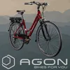 Agon Avesa E Bike bici da trekking donna uomo da 155 cm con Anteprima dell’immagine prodotto 8