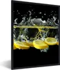 MuchoWow® Gerahmtes Poster Zitrone - Frucht - Gelb - Produktbild-Vorschau 1