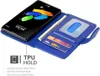 Cadorabo Hülle für LG K8 2016 in Blau Backcover Handy Produktbild-Vorschau 7