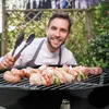 Relaxdays Kugelgrill, tragbar, Ø 37 cm, Picknickgrill für Produktbild-Vorschau 3