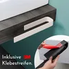 Bürstenking Handtuchhalter ohne Bohren – 33 cm – Produktbild-Vorschau 4
