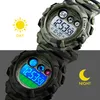 Alienwork Seven-color LED Digital Kinderuhr Jungen Mädchen Produktbild-Vorschau 5
