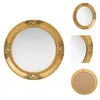 vidaXL Wandspiegel im Barock-Stil 50 cm Golden -  Spiegel Produktbild-Vorschau 1