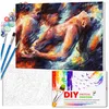 EDIBAZZAR | Maľovanie podľa čísel s rámom, plátno 40 x 50 Náhľad obrázku produktu 4