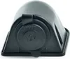 Aufbausteckdose 12 Volt schwarz, wasserdicht, universell, Produktbild-Vorschau 1