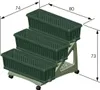 Bama Orto Di Kit Plantenbakken 80x74x73 cm Groen Náhled obrázku produktu 5