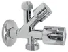 Bruckner Kombi-Ventil 1/2 "x3/4 "x3/8", Chrom Produktbild-Vorschau 1
