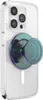 A clear product shot of a phone case with a PopGrip attached. Voir les images du produit