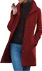 ASKSA Damen Warme Lang Herbst Mantel Locker Trenchcoat Produktbild-Vorschau 1