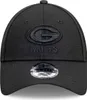 New Era 9Forty Snapback Cap - FULL BLACK Green Bay Packers Produktbild-Vorschau 3