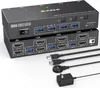Dual-Monitor-KVM-Switch USB 3.0 HDMI-kompatibler KVM-Switch Produktbild-Vorschau 1