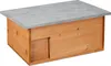 Relaxdays Casetta per ricci, kit di montaggio, casetta per Anteprima dell’immagine prodotto 1