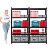 Mega Deal | 2x All Black Series Schwerlastregal Ragnar | Produktbild-Vorschau 3
