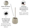 WENKO WC Garnitur Toiletten Bürsten Klo Halter BADI Beige Produktbild-Vorschau 2