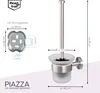 Bremermann PIAZZA kúpeľňová séria - WC súprava, matná Náhľad obrázku produktu 7