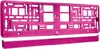 Cornice per targa metallizzata, rosa Anteprima dell’immagine prodotto 1