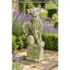 Mooie gargoyle "Rufuß" van steengiet, nieuw. Vorstvrij en Productafbeelding-voorbeeld 4