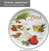 set di 6 piatti pizza Napoli Green Ø 33,8 cm piatto da Anteprima dell’immagine prodotto 2