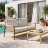 Cuscini per salotto da giardino sfoderabili 120x60cm - Anteprima dell’immagine prodotto 2